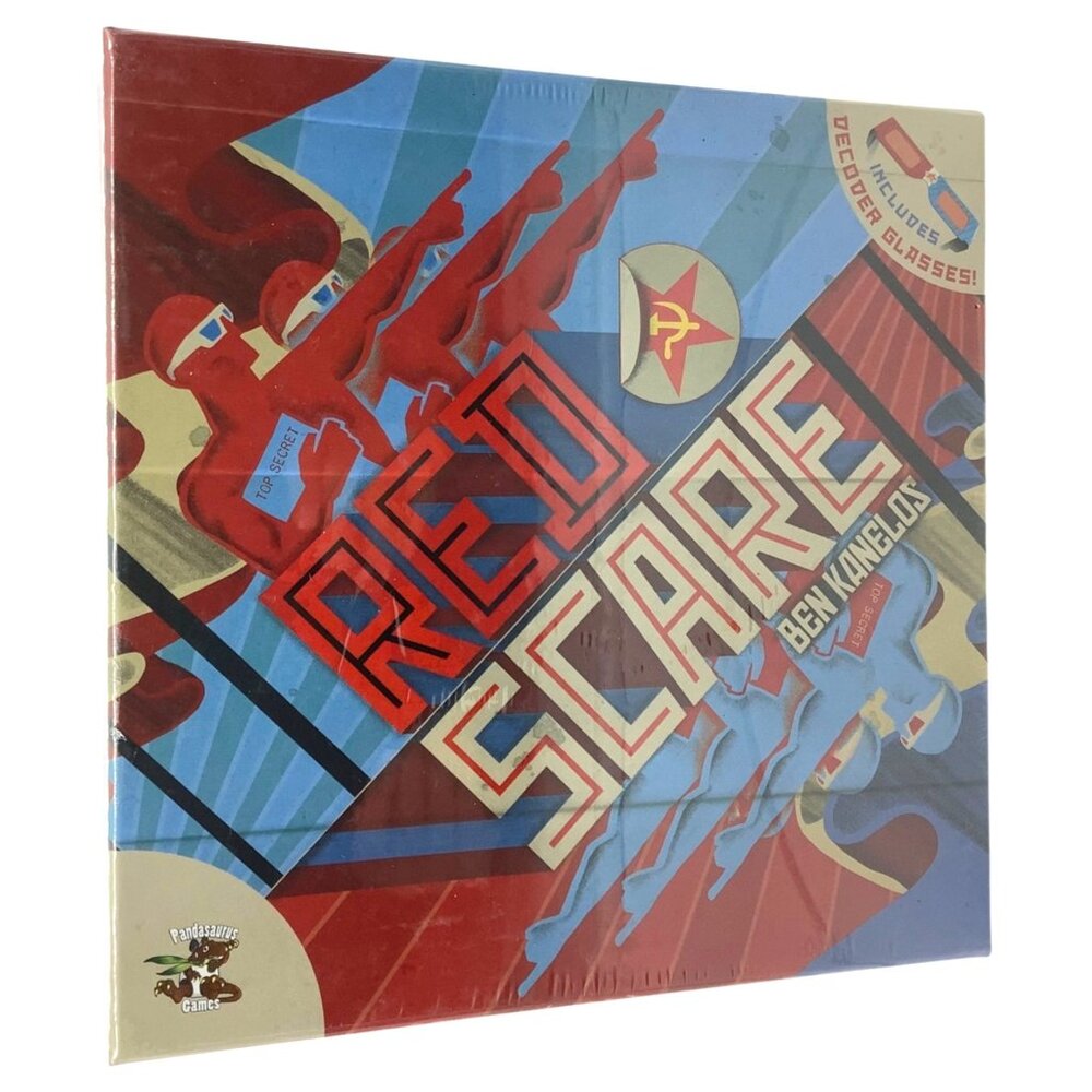 Red Scare Game Ben Kanelos Board Strategy Game Cold War Espionage Age 12+ NEW